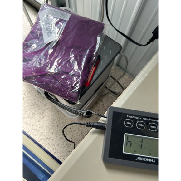 MUK LUKS 1/4 Zip Lounge Topper Womens 5X Purple Wine Berry Polyester Blend NEW - Picture 3 of 7